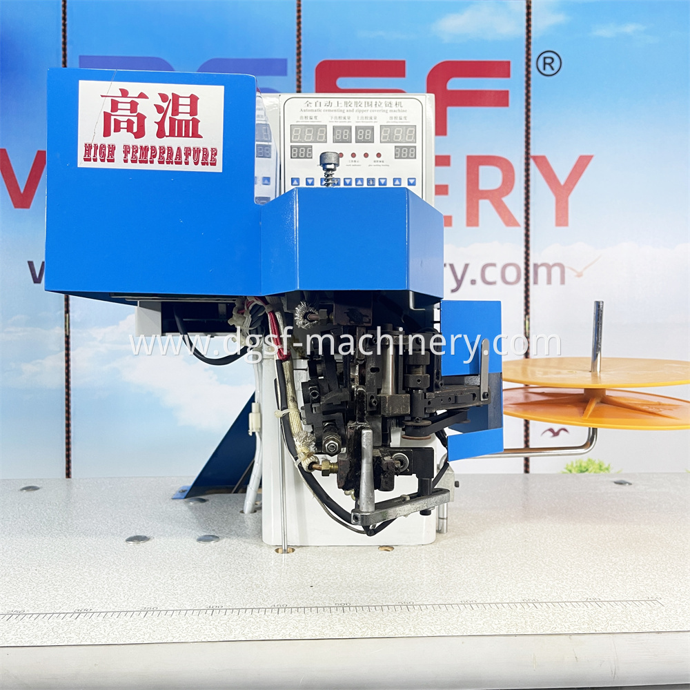 Automatic Cementing And Covering Zipper Machine 4 Jpg